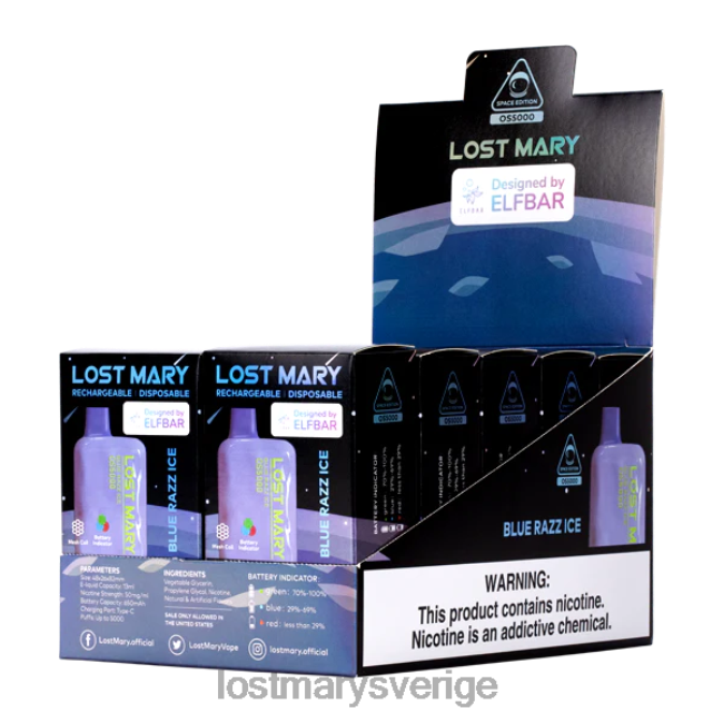 LOST MARY Sverige - blå razz is förlorade mary os5000 JR8R414