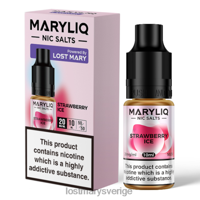 LOST MARY Sweden - jordgubbe förlorade maryliq nic-salter - 10ml JR8R4225
