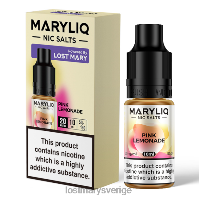 LOST MARY Sweden - rosa förlorade maryliq nic-salter - 10ml JR8R4215