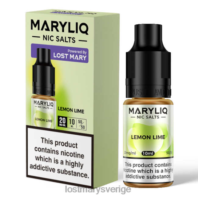 LOST MARY Vape - citron förlorade maryliq nic-salter - 10ml JR8R4211